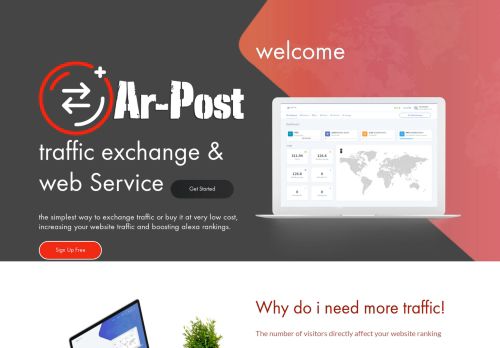 عرب بوست لتبادل الزيارات وضخ الترافيك للمواقع