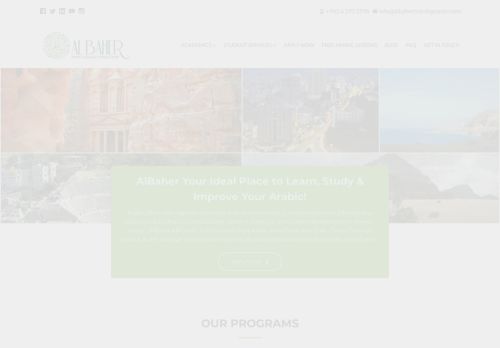 AlBaher Arabic abroad institute Jordan
