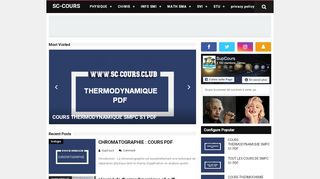 SC-COURS | COURS EXERCICE EXAMENS CORRIGES PDF