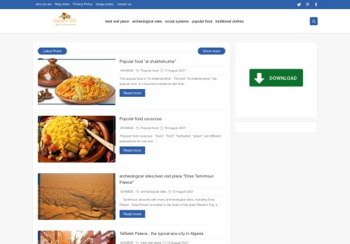 Algeria's vast and diverse south