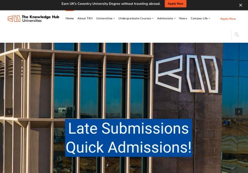 The Knowledge Hub Universities