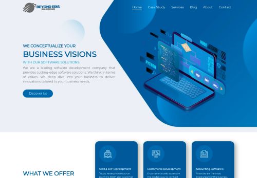 Beyond Eris Solutions | Software Development Company