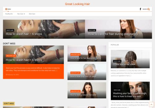 Great Looking Hair magazine