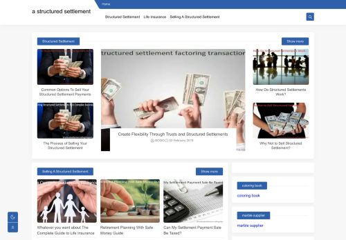 a structured settlement