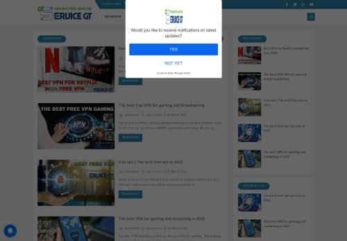 vpn service - Just a tip
