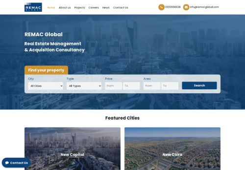 ريماك جلوبال للتسويق العقاري REMAC GLOBAL