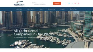 توب تشارترز لتأجير اليخوت