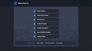 ابدأ العمل من الأنترنت