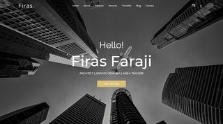 موقع المهندس المعماري فراس فرجي في تركيا