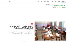 نتائج شهادة التعليم الابتدائي 2019 cinq.onec.dz