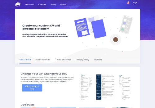 انشاء السيرة الذاتية