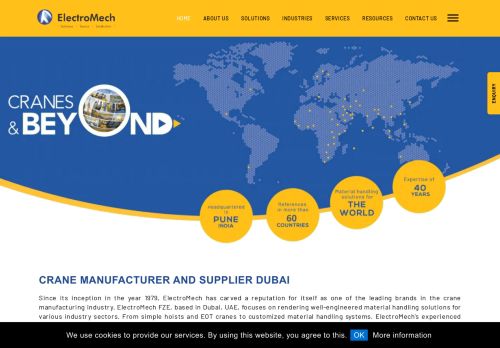 اليكترومك للرافعات - الشرق الأوسط