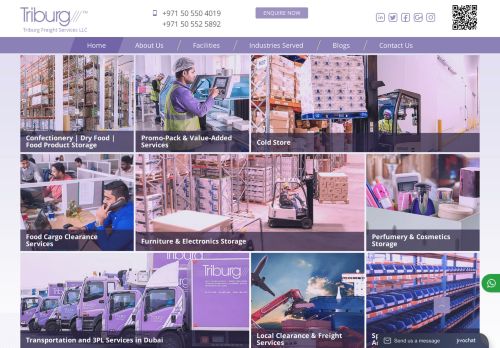 Triburg لخدمات الشحن ونقل البضائع
